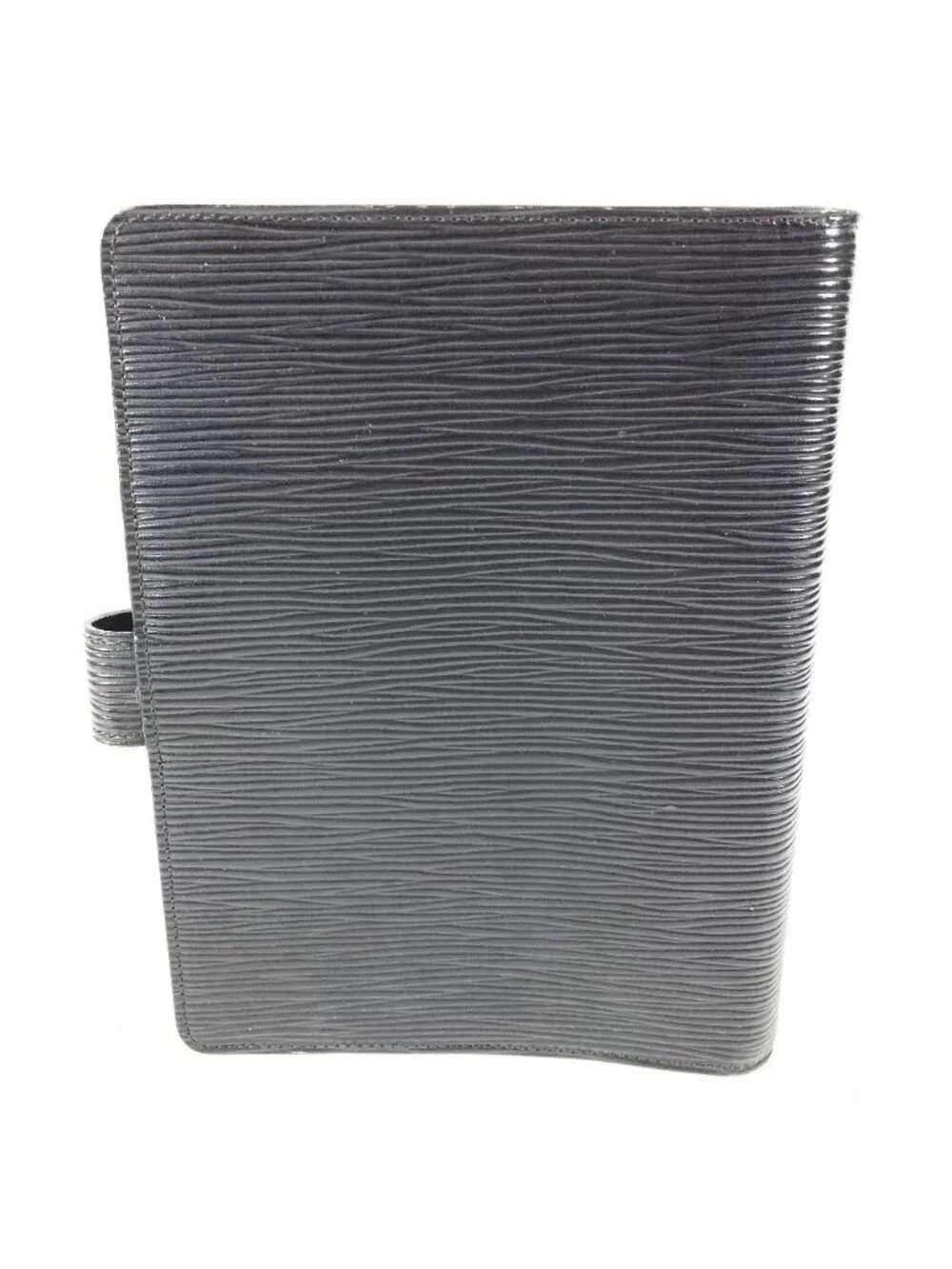 Louis Vuitton Notebook Cover Agenda MM Epi Leather Black